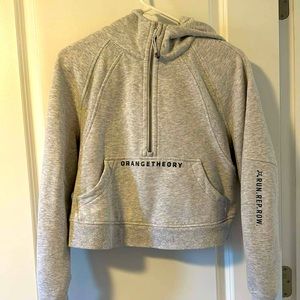 OTF Cropped Scuba Hoodie